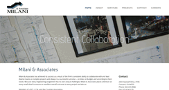 Desktop Screenshot of milaniassociates.com